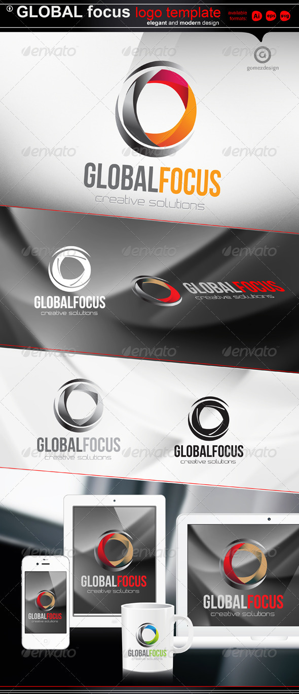 Global Focus - Abstract Logo Templates