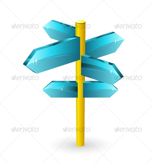 Arrow road sigs - Decorative Symbols Decorative