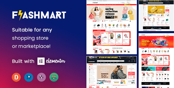 FlashMart – Multipurpose Elementor WooCommerce WordPress Theme