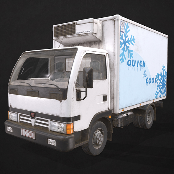 Light Truck Refrigerated - 3Docean 30288927