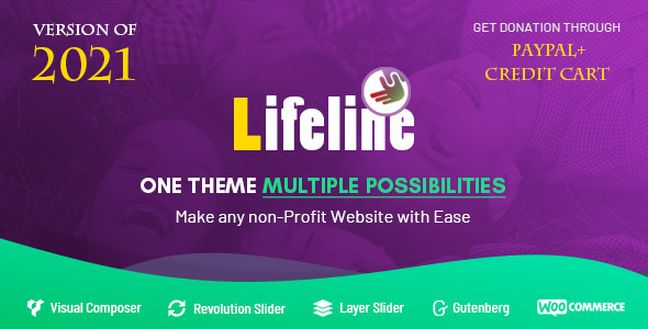 Lifeline - NGO - ThemeForest 7044503