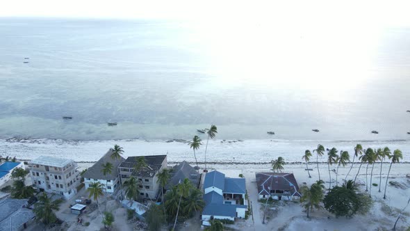 Ocean Landscape Near the Coast of Zanzibar Tanzania alt