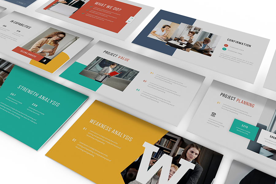 Customer Helpdesk Powerpoint Presentation Template, Presentation Templates