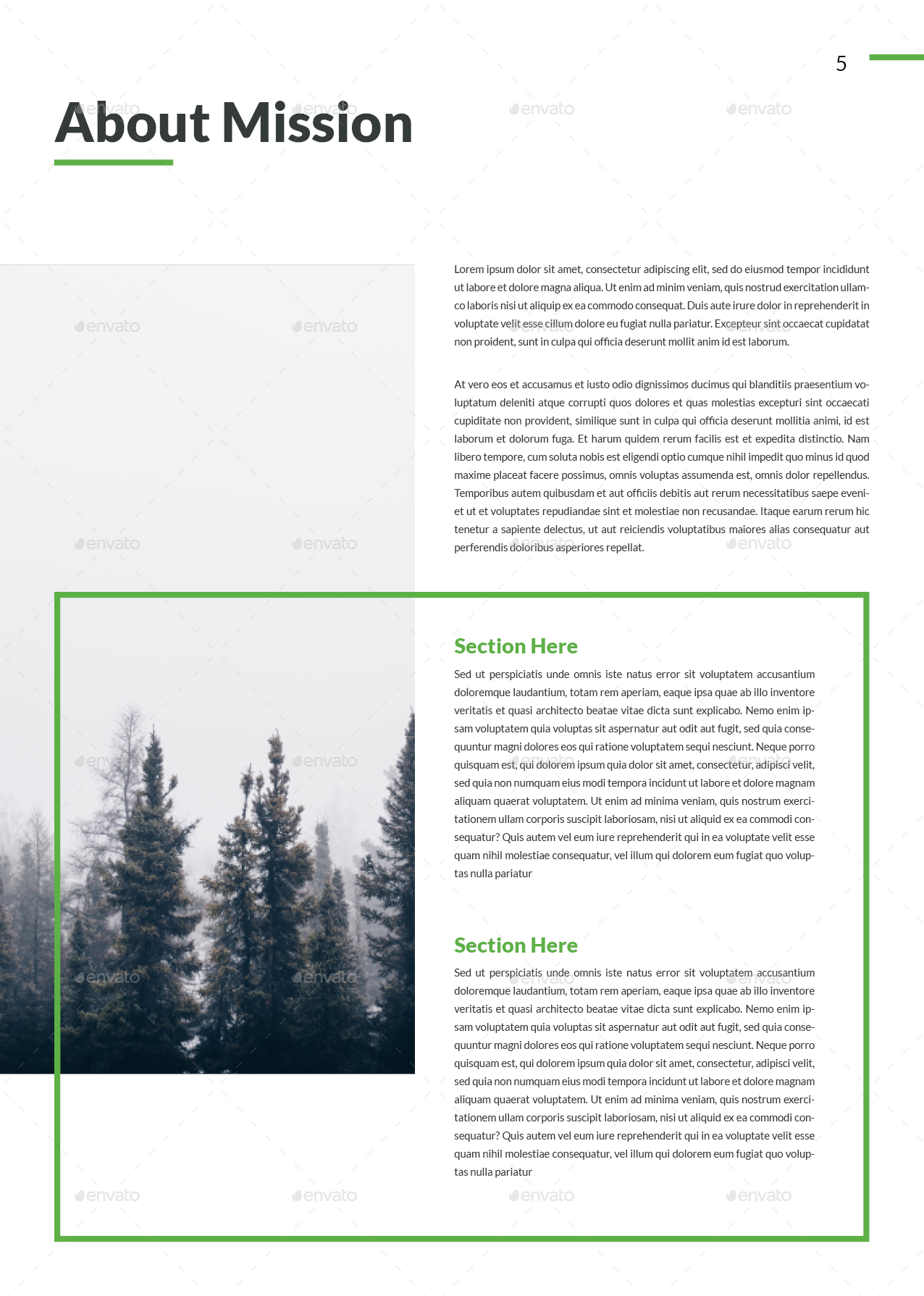 Modern Editable Brochure, Print Templates | GraphicRiver