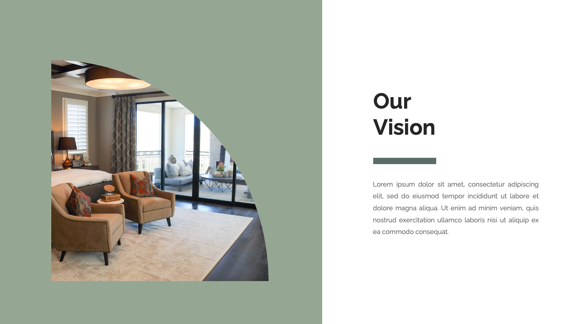 Kinara – Home Interior Design PowerPoint Template, Presentation Templates