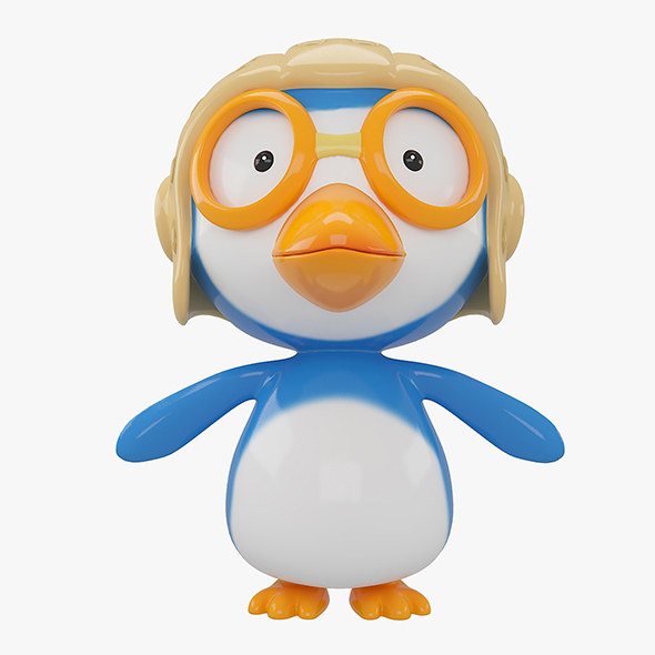 3D pororo penguin - 3Docean 30298595