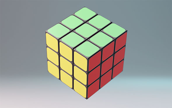 Rubiks Cube 3x3 - 3Docean 30303241