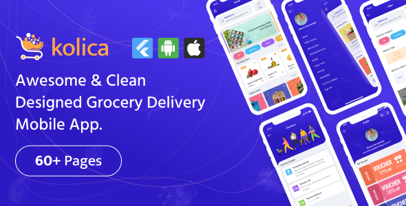 Kolica - eCommerce Flutter UI Kit