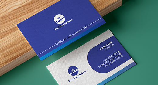 Corporate Business Card Design by Illustrator
