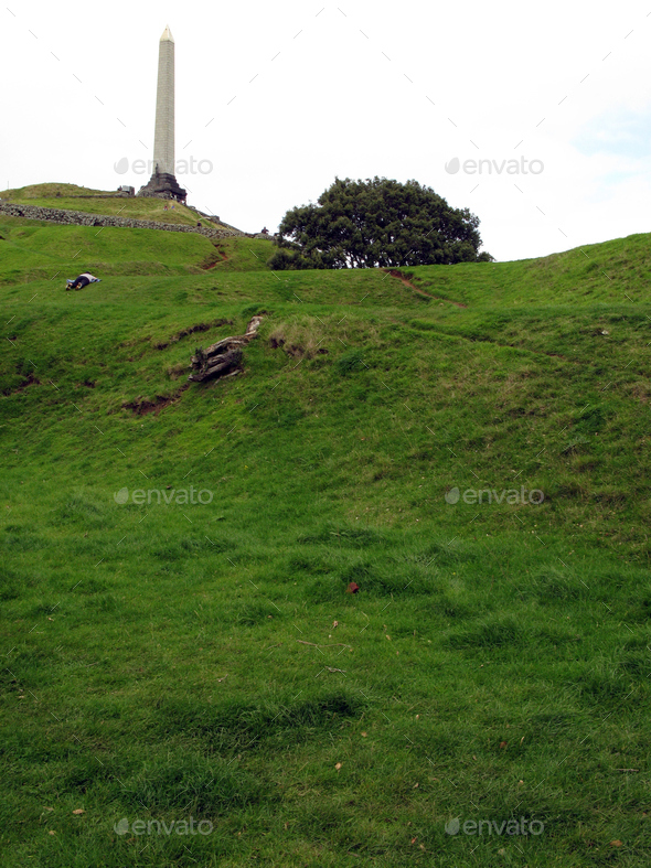 One Tree Hill - Aukland, New Zealand - Stock Photo - Images