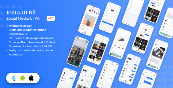 Insta UI - Flutter UI Kit