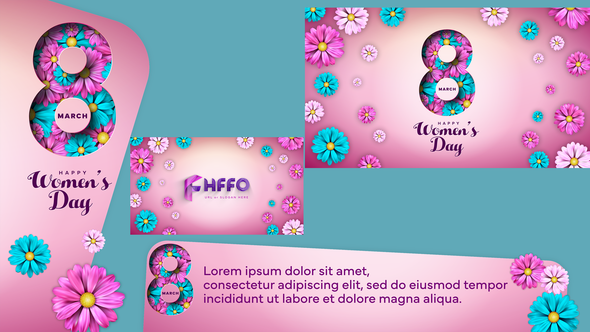 Womens Day Pack - VideoHive 30312526