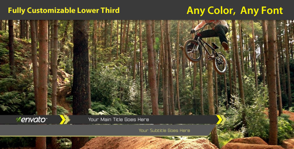 Extreme Lower Third - VideoHive 2790233