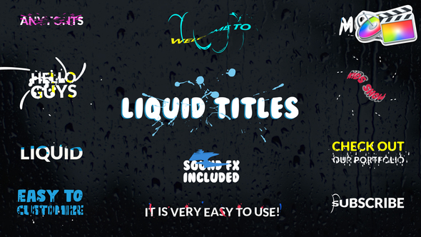 Liquid Titles | FCPX