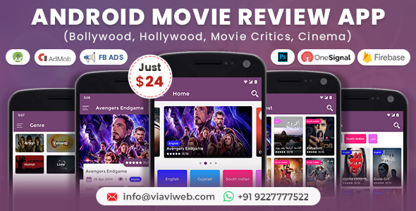 Android Movie Review - CodeCanyon 13077948