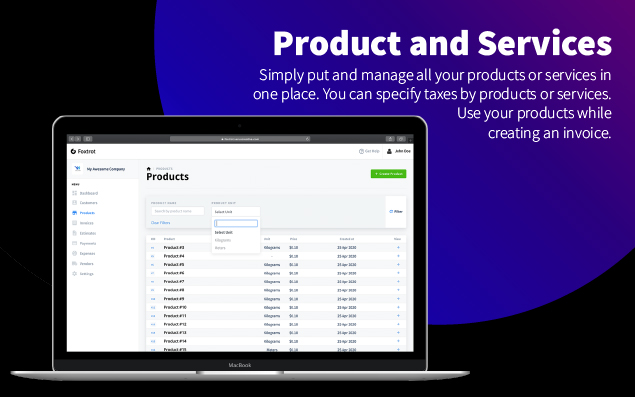 foxtrot-saas-customer-invoice-and-expense-management-system