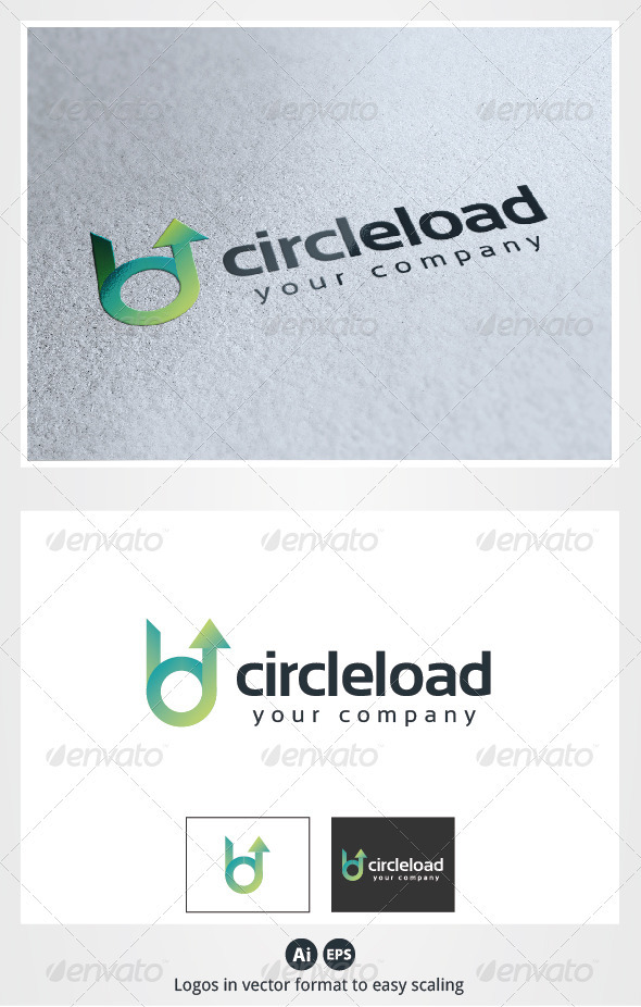 Circle Load Logo - Symbols Logo Templates