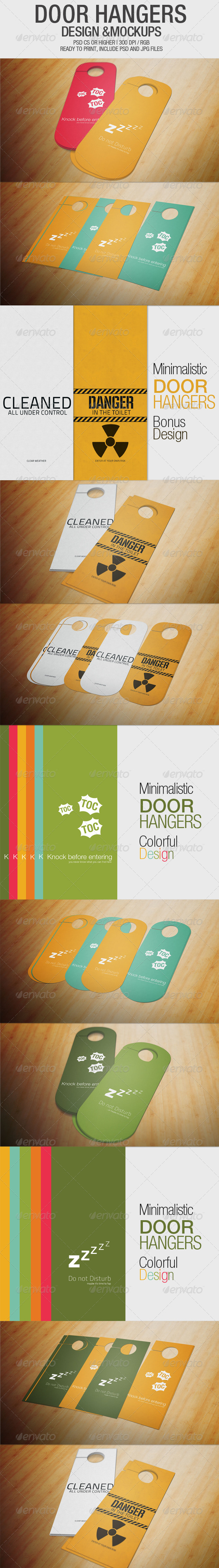 Door Hangers - Miscellaneous Print Templates