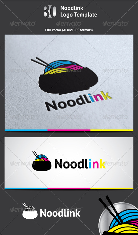 Noodlink Logo - Vector Abstract