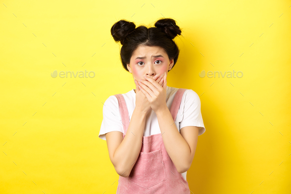 Scared Face Teen, Stock image