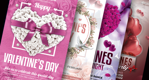 Valentine's Day Flyer Collection