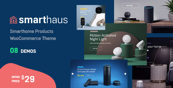Smarthaus - Smarthome Products WooCommerce Theme