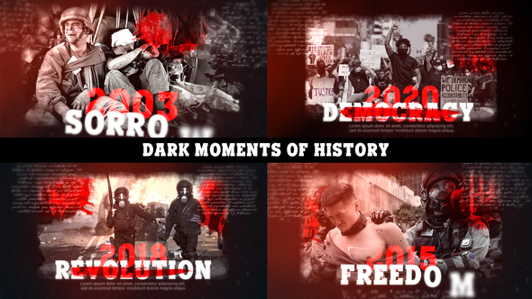 Dark Moments of - VideoHive 30355731
