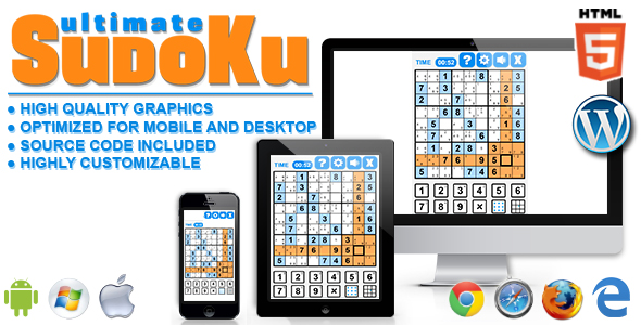 Ultimate Sudoku - CodeCanyon 11292951