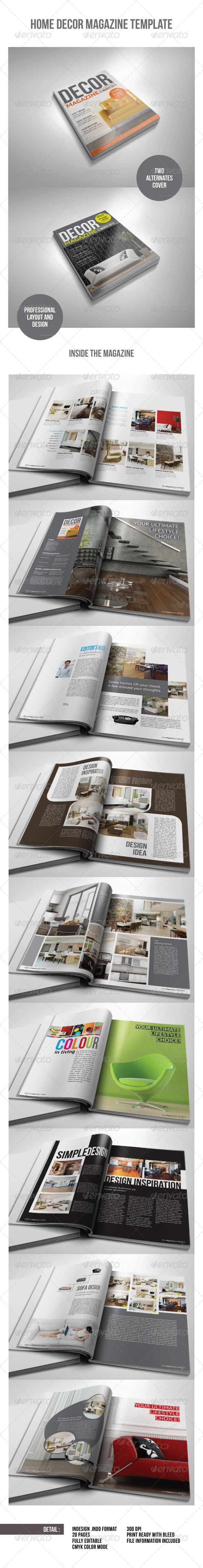 A4 20 Pages mgz (Vol. 1) - Magazines Print Templates
