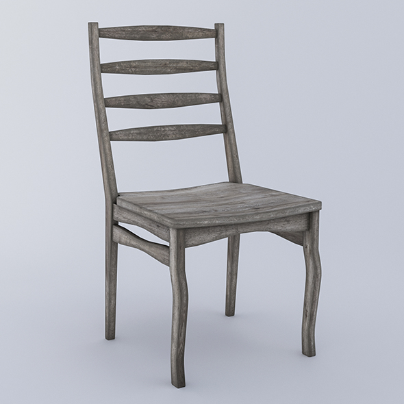 Wooden chair - 3Docean 30359750