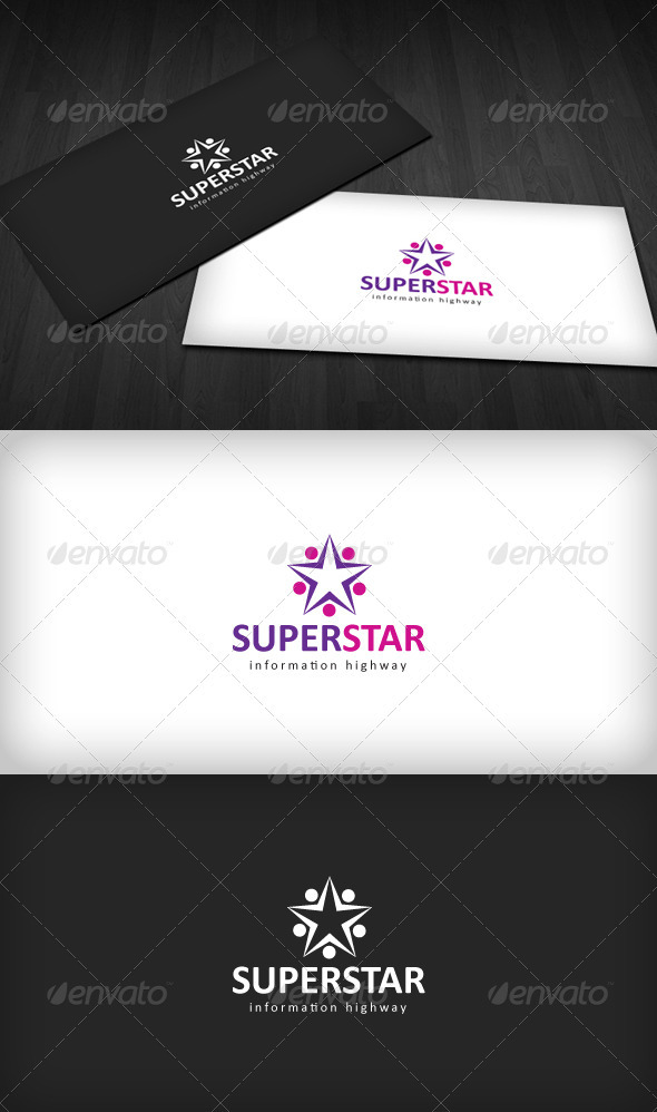 Superstar Logo - Humans Logo Templates