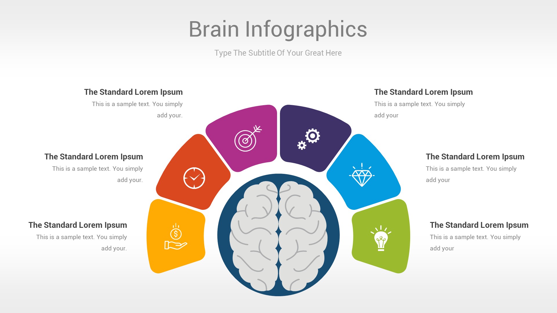 Brain Infographics PowerPoint Presentation, Presentation Templates