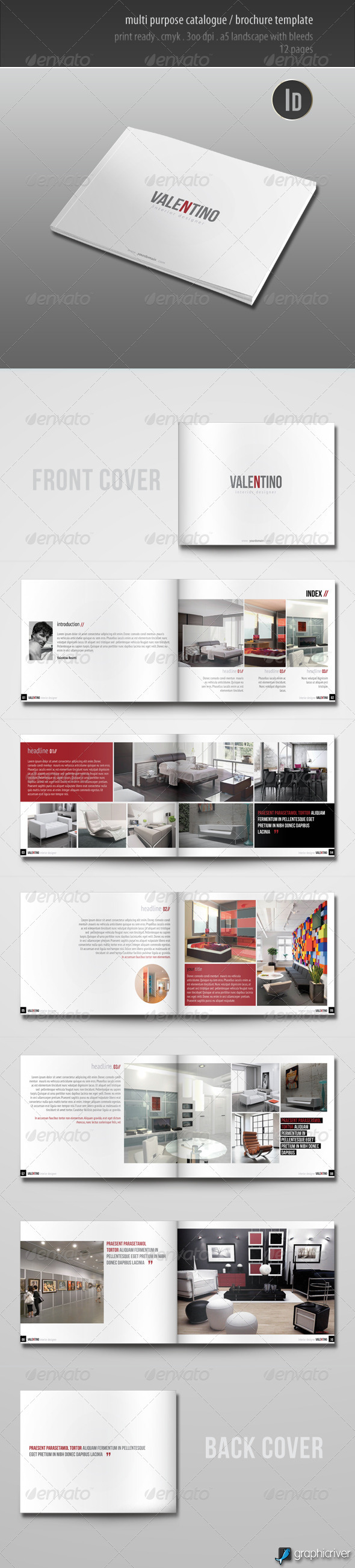 Multi Purpose Catalogue / Brochure Template - Catalogs Brochures
