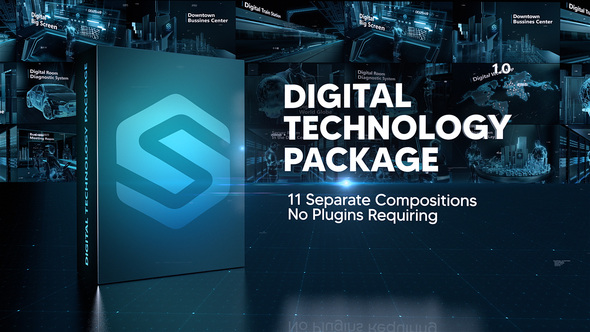 Digital Technology Package - VideoHive 30363209