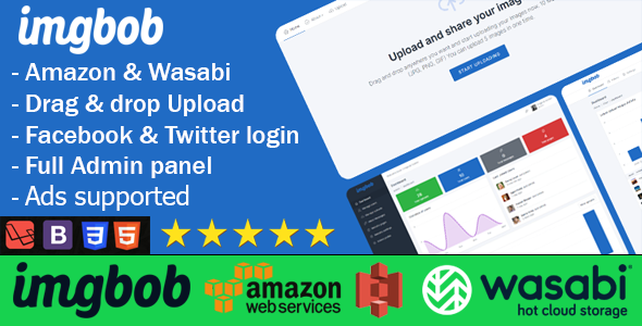 Imgbob – Upload And Share Images Platform