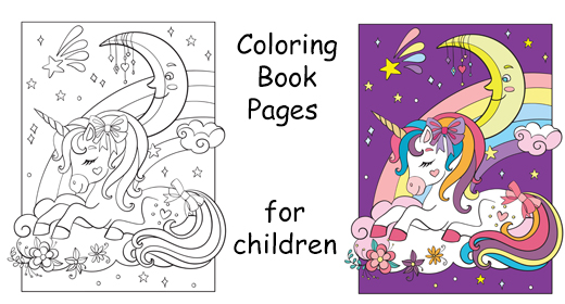 Coloring Book Pages for children