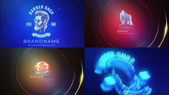 3D LogoOpener Neon - VideoHive 30372466