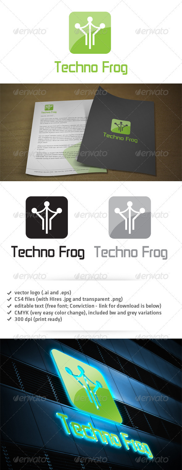 Techno Forg Logo - Symbols Logo Templates