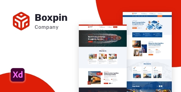 Boxpin - LogisticsTransportation - ThemeForest 30374392