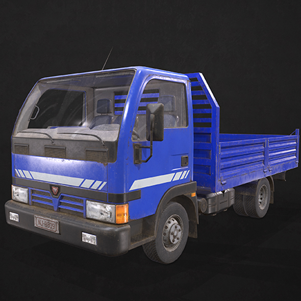 Light Truck Tipper - 3Docean 30375048