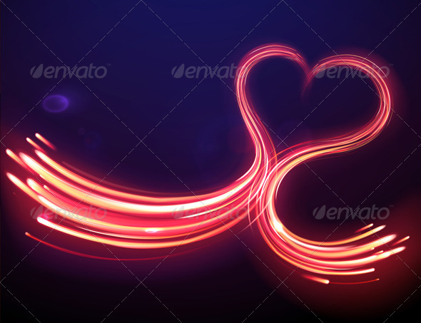 Magic heart shape - Valentines Seasons/Holidays