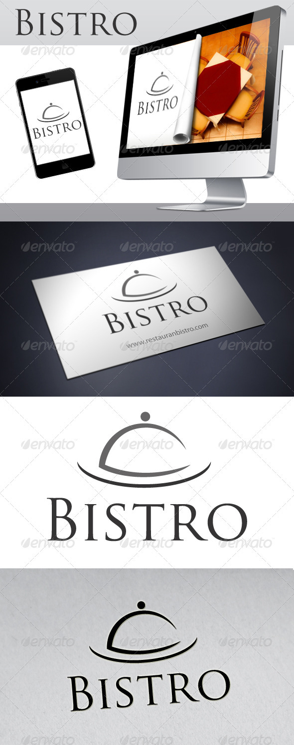 Restaurant Bistro Logo - Restaurant Logo Templates
