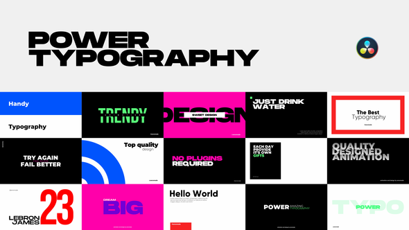 Power Typography