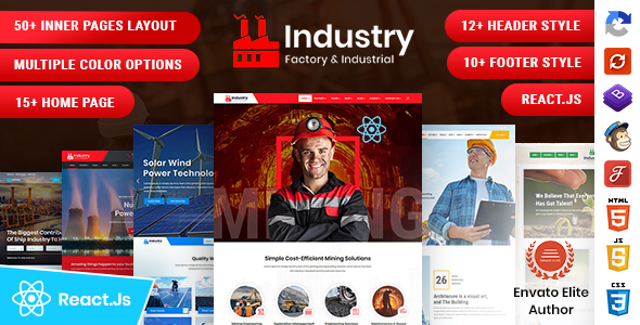 Industry - FactoryIndustrial - ThemeForest 26691699
