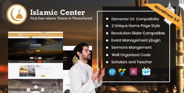 Islamic Center -WordPress - ThemeForest 20191602