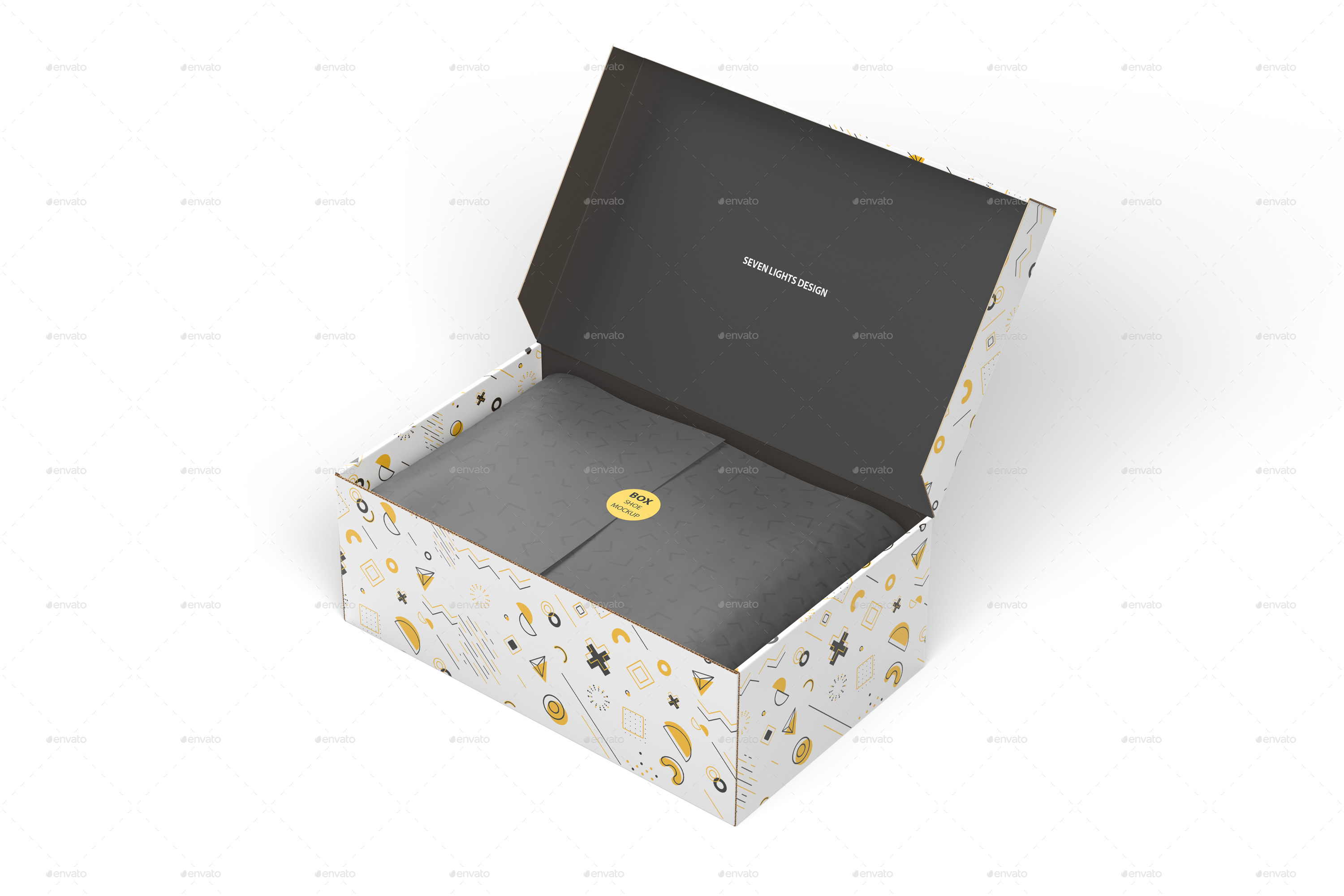 Shoe Box Mockup, Graphics | GraphicRiver