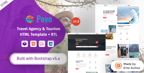 Povo - Travel - ThemeForest 24803020