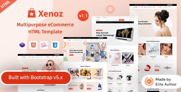 Xenoz - Multipurpose - ThemeForest 28831015