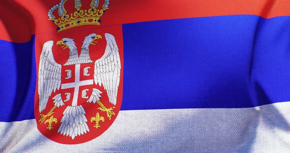 Serbia  - Flag - 4K alt