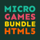 MICRO GAMES BUNDLE HTML 5 CONSTRUCT 3